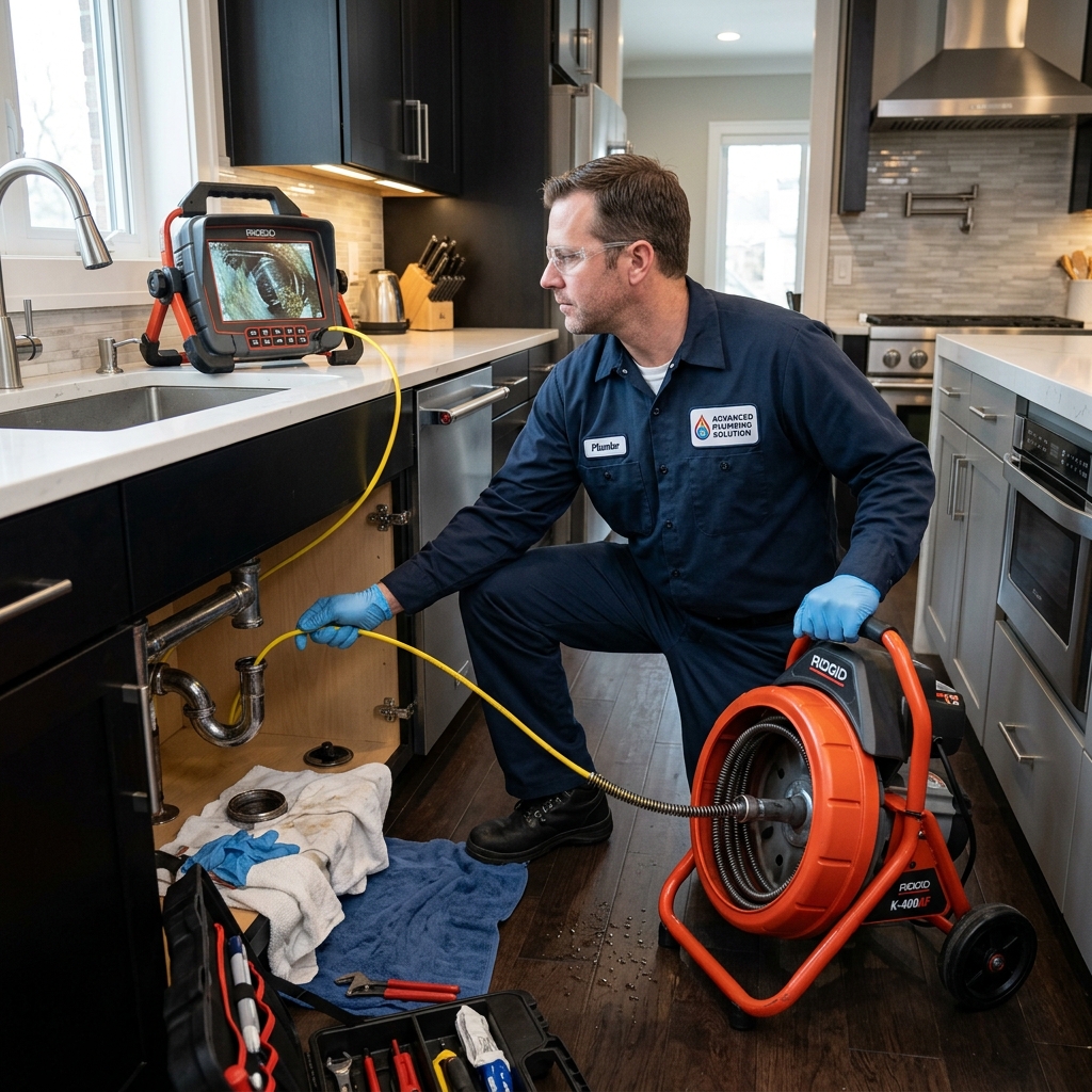 Drain cleaning and repair