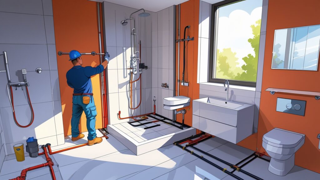 Plumbing remodel