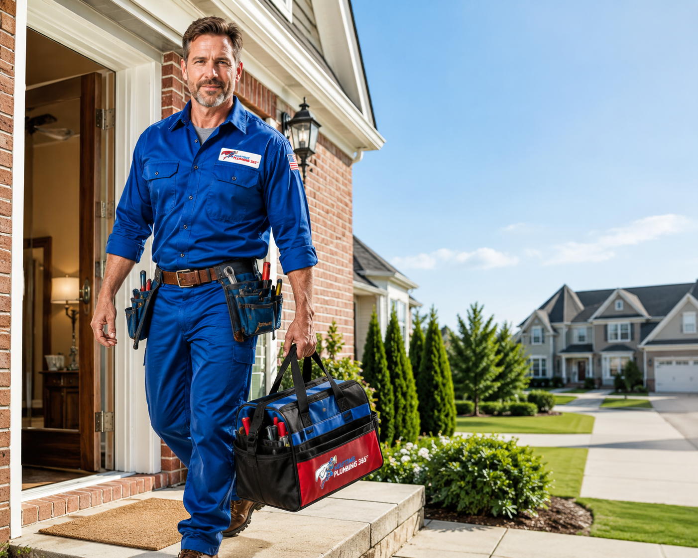 Emergency plumbing response