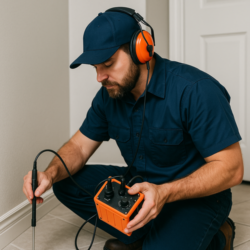 slab leak detection
